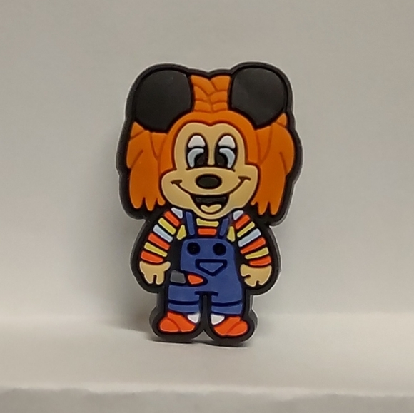 5/$5 Mickey Mouse X Chucky Croc Shoe Charm Jibbitz - Picture 1 of 3